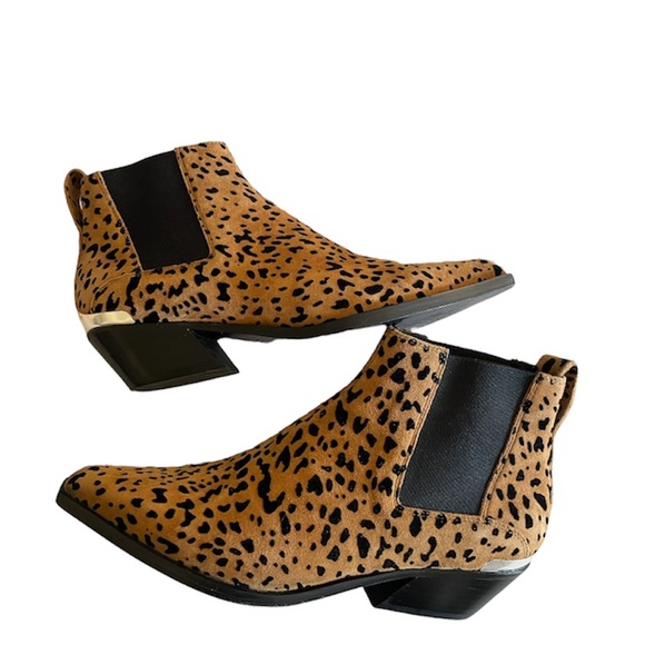 Rag & Bone Westin Cheetah Booties 7 $525 - Picture 4 of 8
